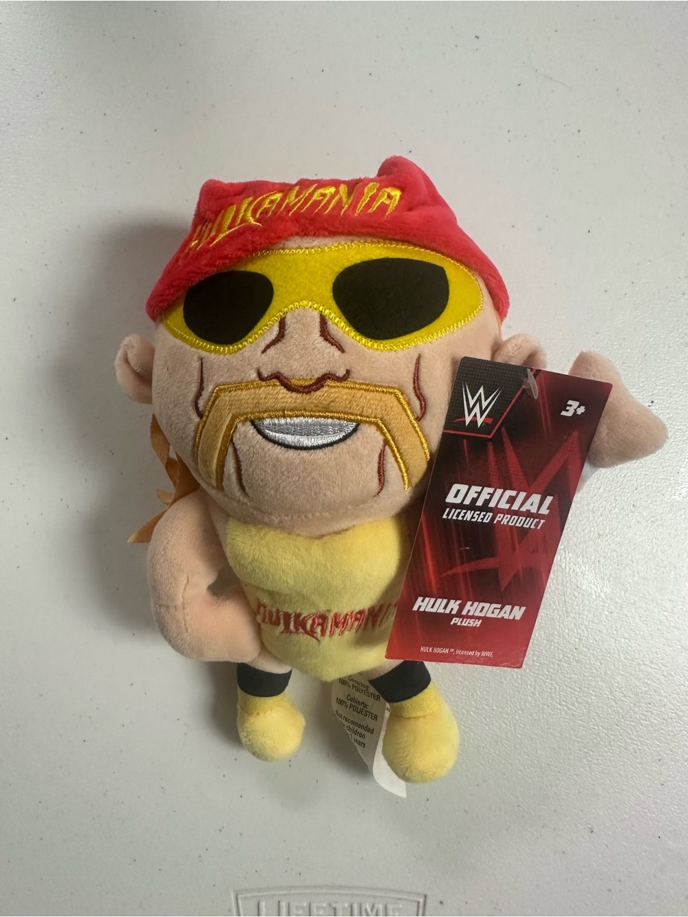 2023 WWE Wrestling Hulk Hogan HULKAMANIA Plush Figure 9 Tall NWT's